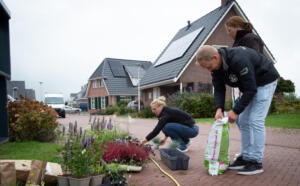 Bewoners vergroenen samen